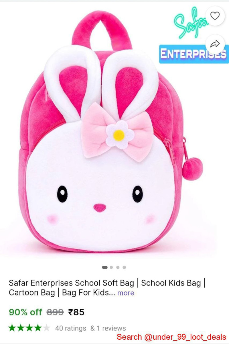 Kid S Cartoon School Bag 85
