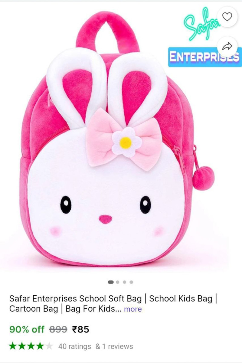 Kid S Cartoon School Bag 85