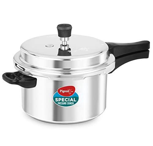Pigeon By Stovekraft Aluminium Pressure Cooker 5 Litre