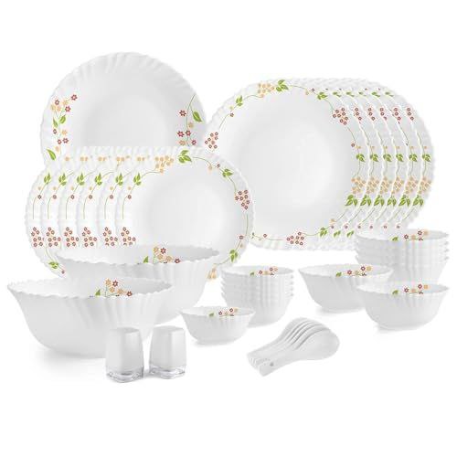 Cello Opalware Dazzle Series Secret Garden Dinner Set 35 Pieces 1354
