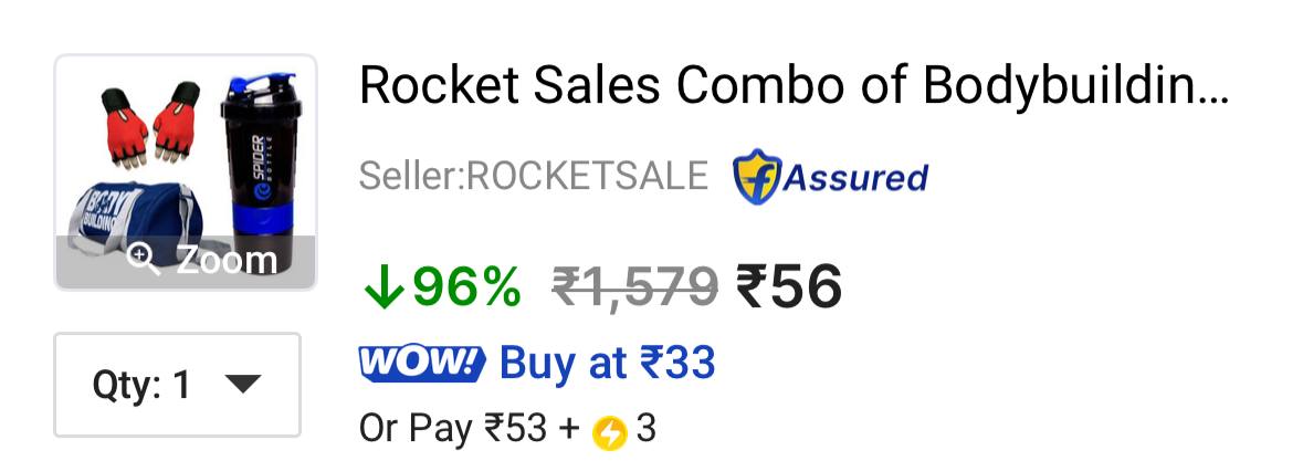 - Gym Products Combo Loot Click Here To Join All Deals