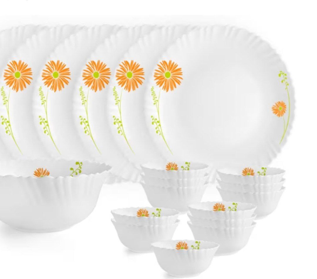 Grabcello Opalware Dinner Set 19pcs At 852