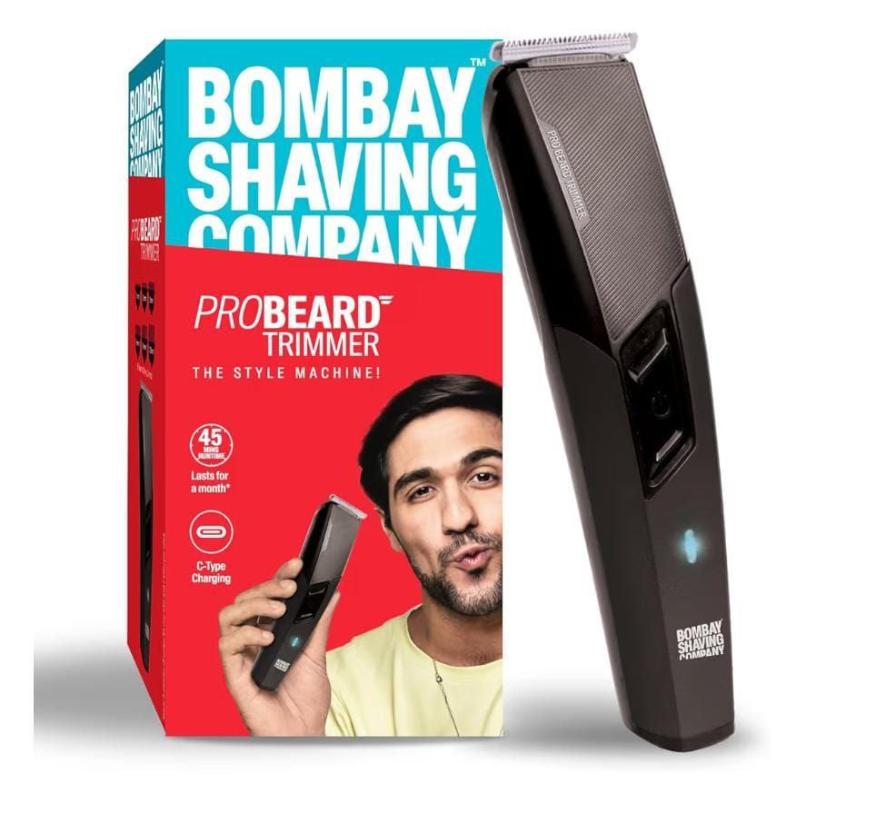 Bombay Shaving Company Pro Beard Trimmer For Men 6 Beard Trimming Combs Sel