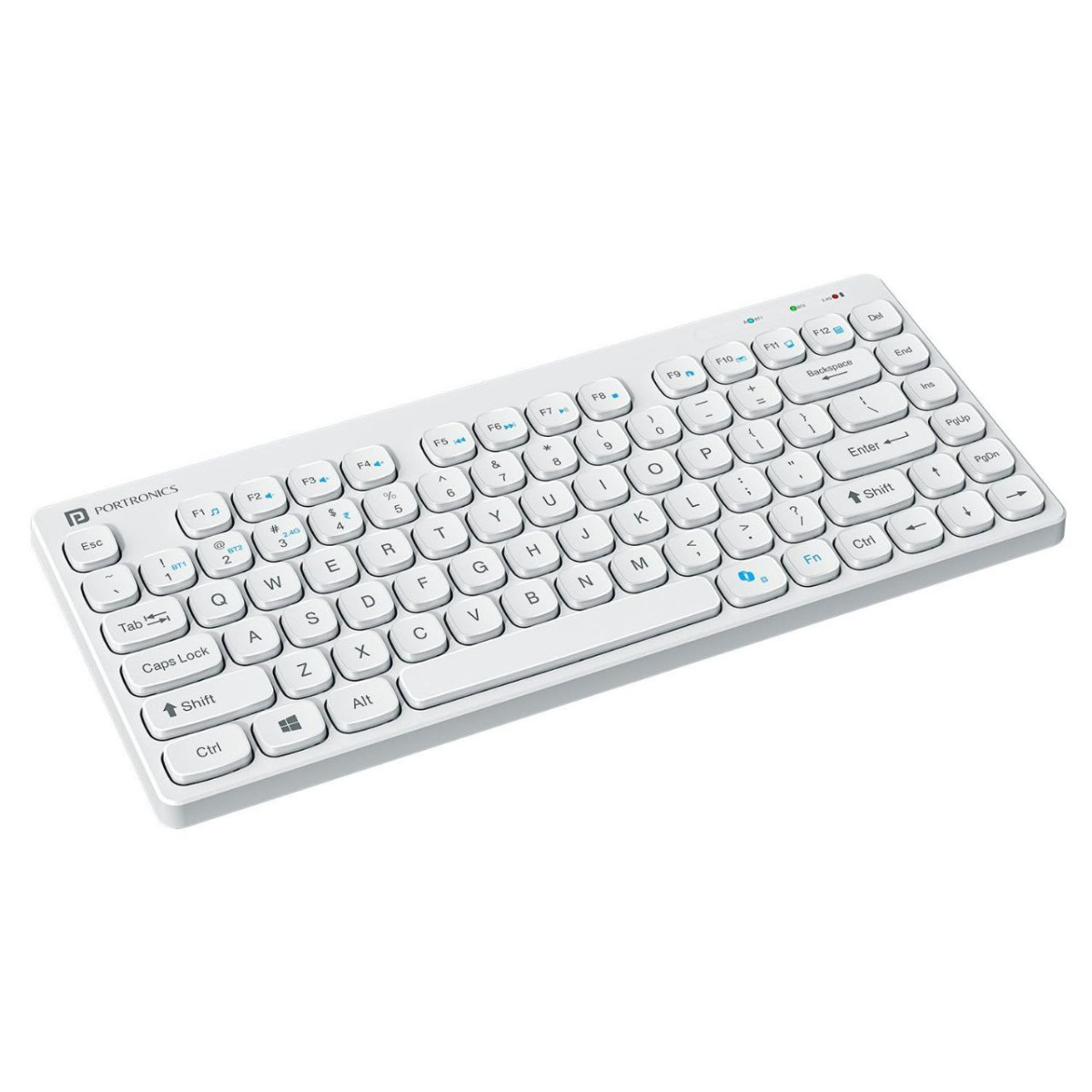 Portronics Bubble Multimedia Wireless Keyboard 869