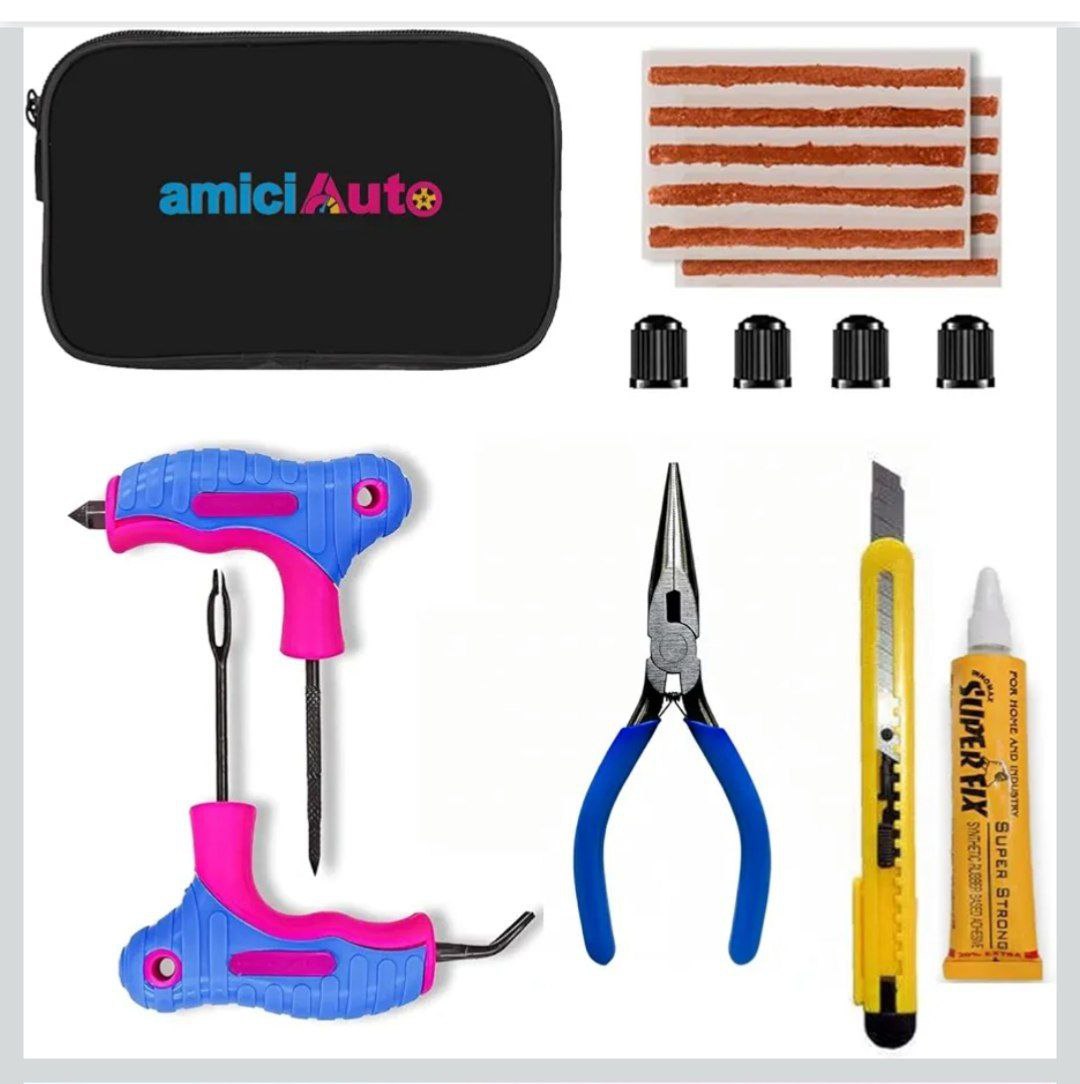 Amiciauto Tubeless Tyre Puncture Repair Kit 325