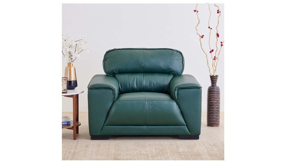 Looothome Centre Valencia Half Leather 1-seater Sofa 21 999regular 30 249fl