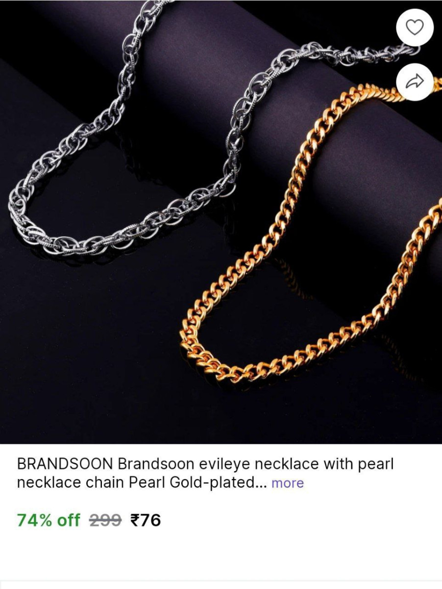 Men S Chain Pack Of 2 76