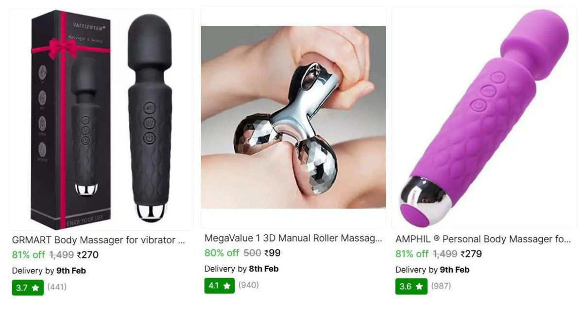 Massagers Starts 99more