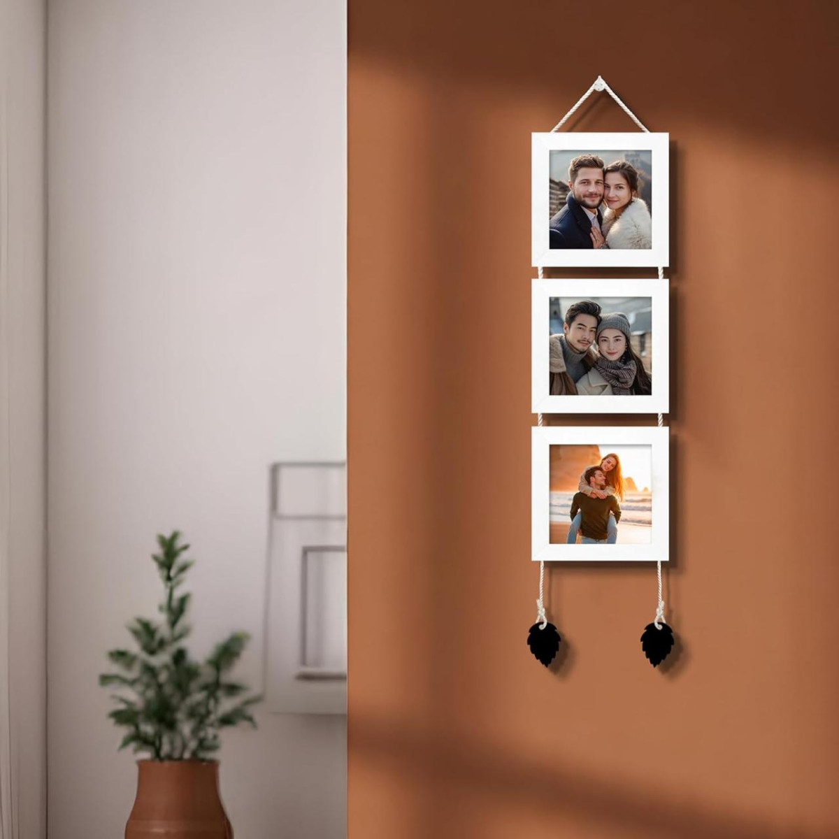 Art Street Photo Frame For Wall Set Wall Hanging Picture (set Of 3 5x5 Inch