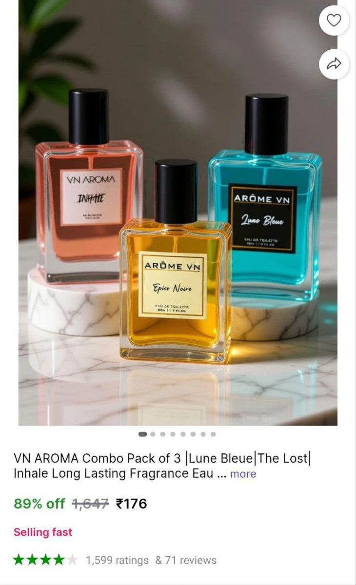 Pack Of 3 Perfume 176