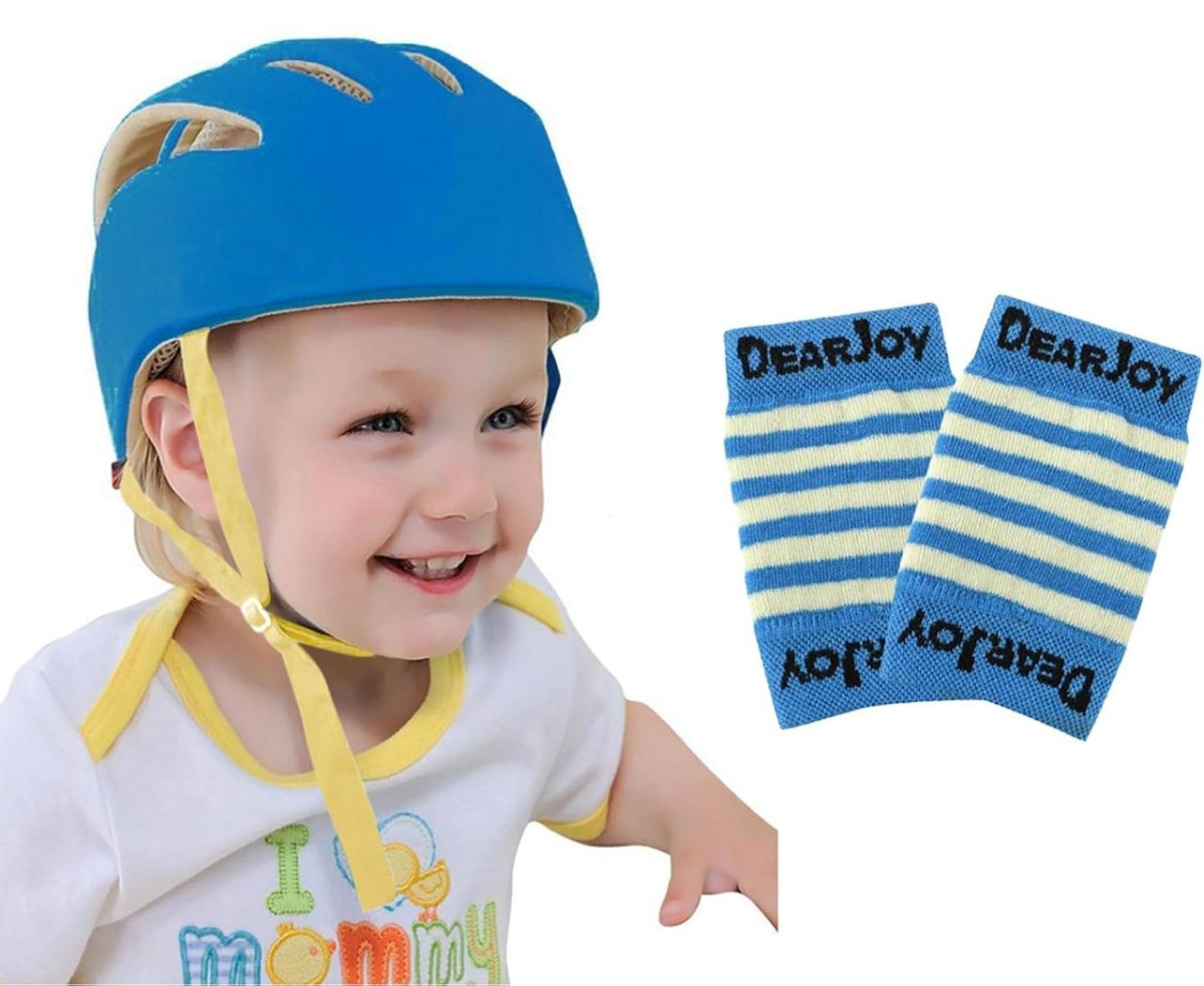 Dearjoy Baby Head Protector Helmet With Adjustable Safety Chin Harness 352