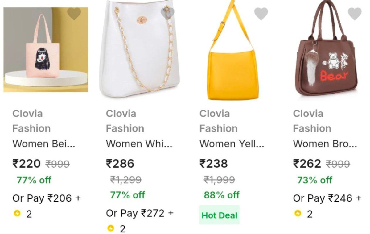 Clovia Fashion Handbags