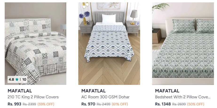 Myntra Min 40 On Mafatlal Link