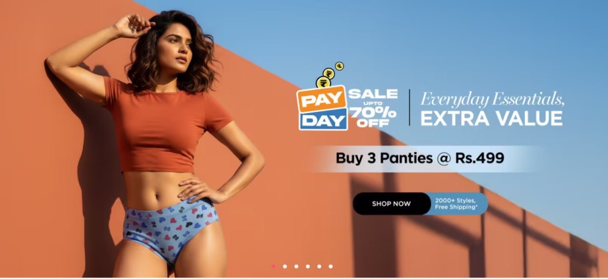 Shyaway Pay Day Sale Up To 70 Everyday Comfort Extra Happy Prices 3 Panties