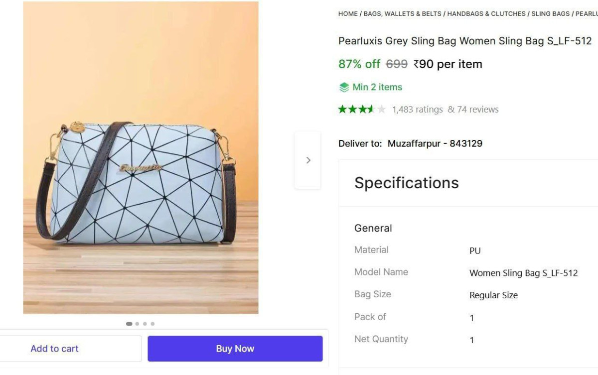 Women Sling Bags 90 94