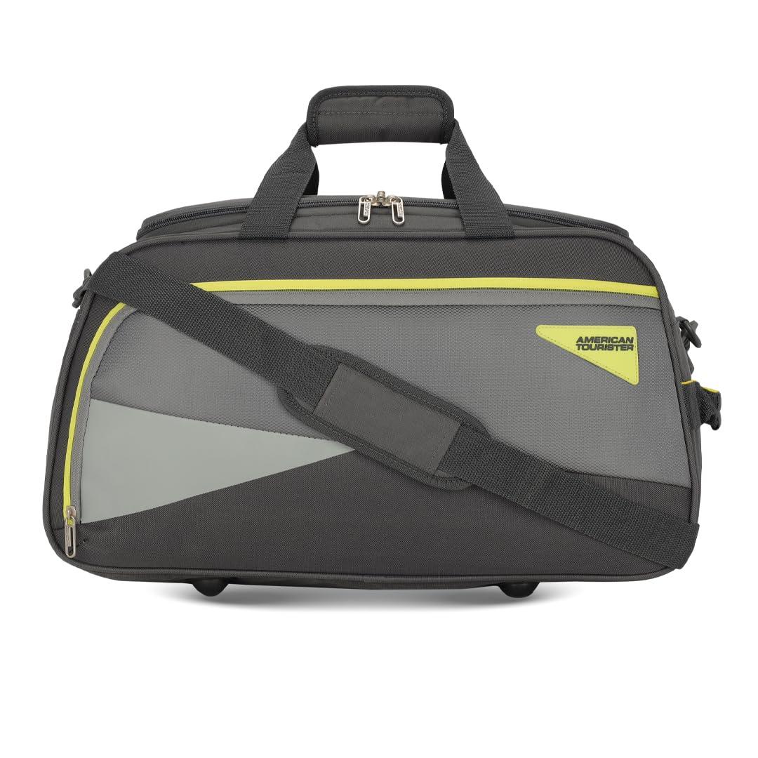 American Tourister Polyester Harp Duffle Bag 52 Cm Grey Duffel Bag 899