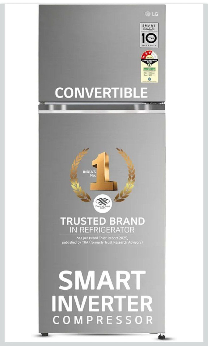 Lg 272 L 3 Star Frost- Smart Inverter Compressor Double Door Refrigerator 2