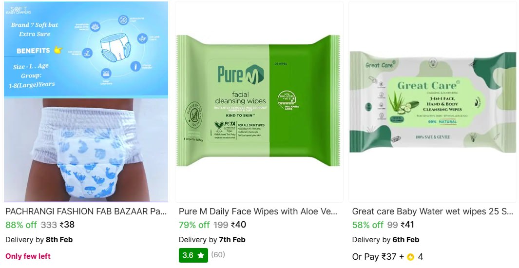 Baby Care Essentials From 38 Each