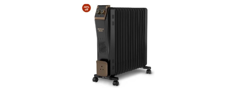 Havells 13 Fin Oil Filled Room Heater (ofr) 7499 Reg 9999apply 3000 Coupon