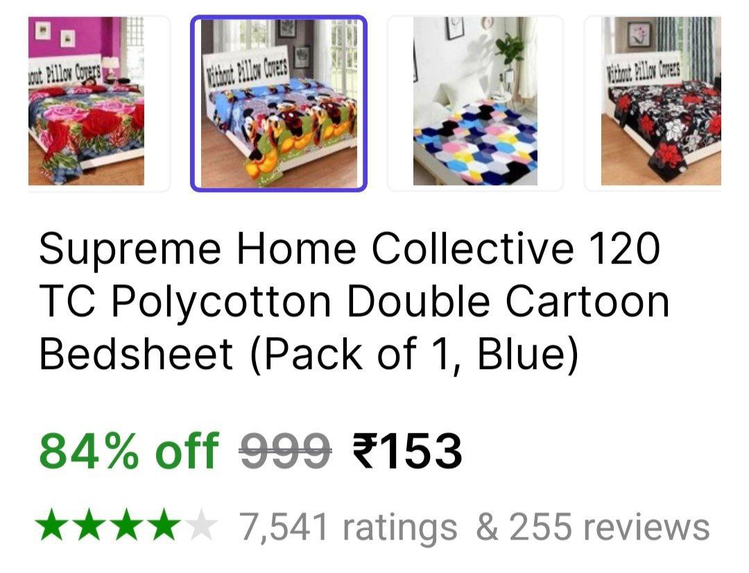 Double Bedsheet 153