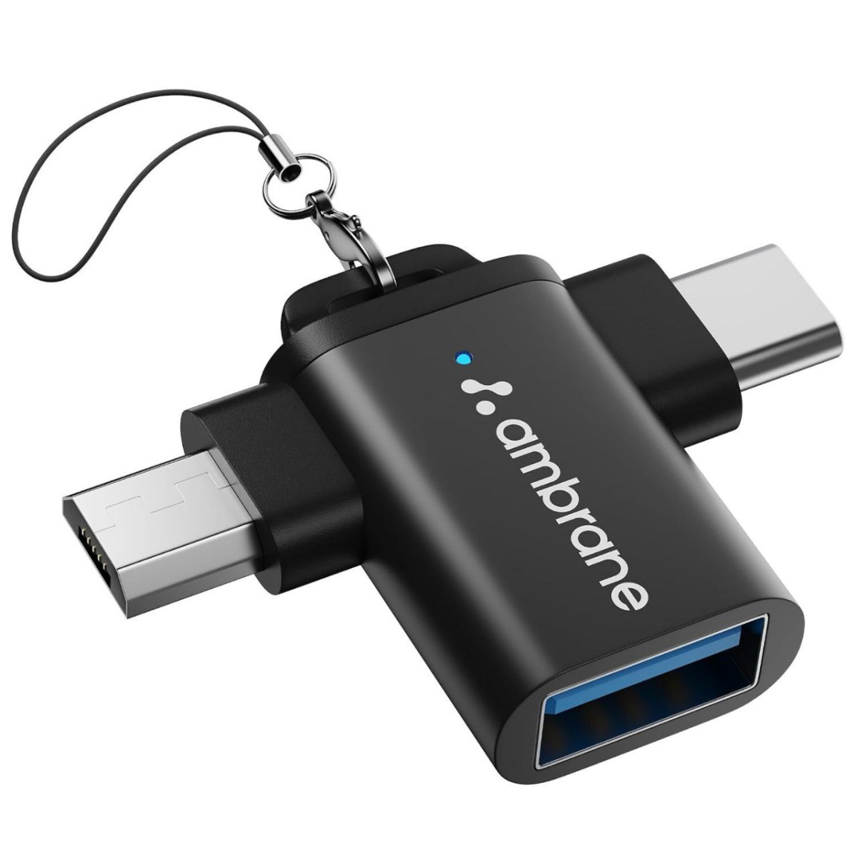 Ambrane 2 In 1 Otg Adapter Micro Usb Usb Type C 179