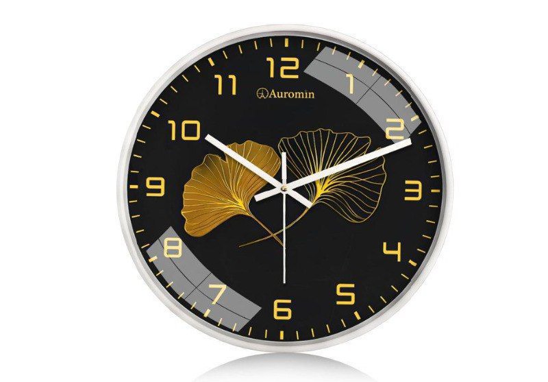 Auromin Designer Modern Wall Clock For Living Room 691