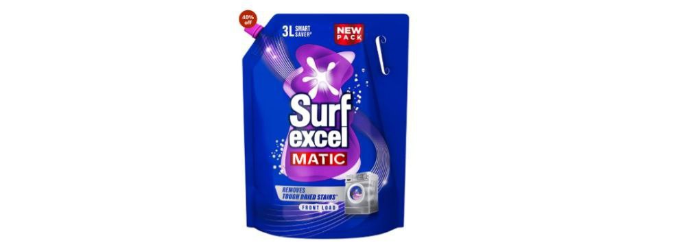 Surf Excel Matic Front Load Liquid Detergent 3 Ldeal 432 Reg 599