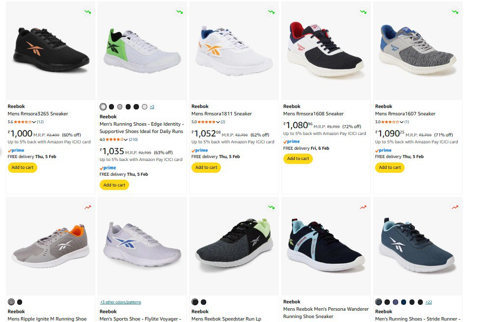 Loootreebok Mens Rmsora3265 Sneaker Starts From 1 000regular 3 749