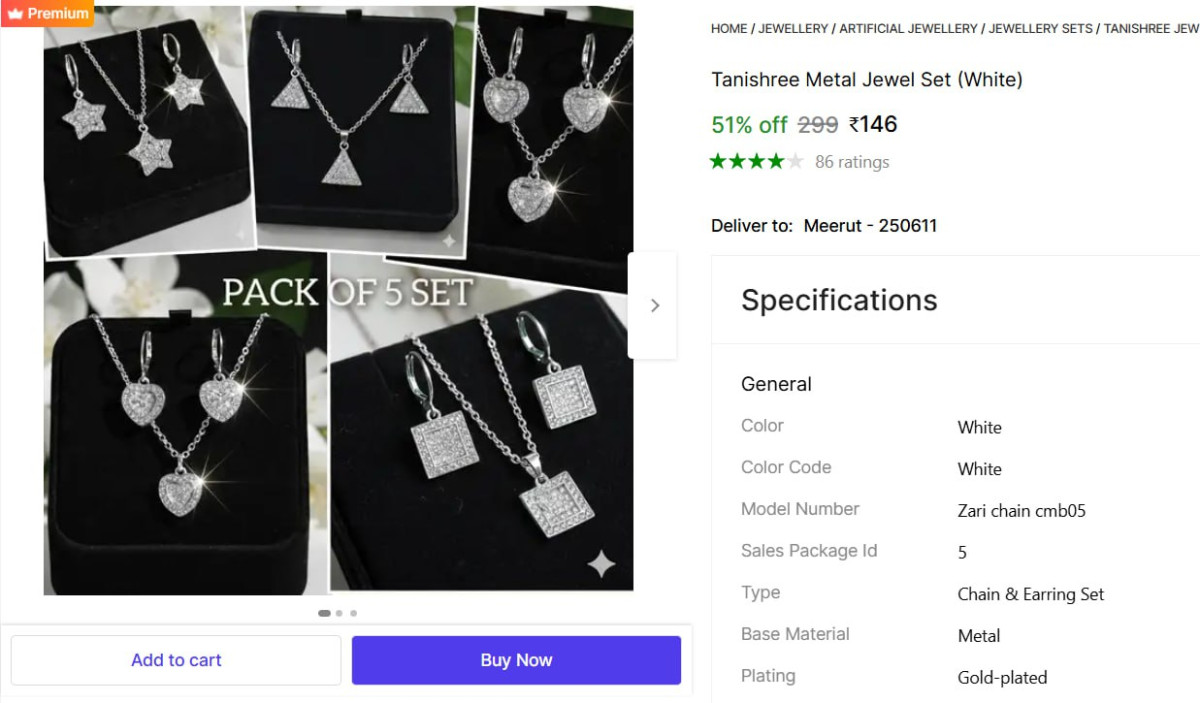 Women Jewel Combo Set 146 148