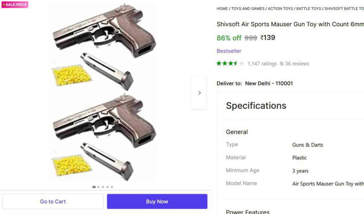 Air Toy Gun 6mm Bb Bullets 139