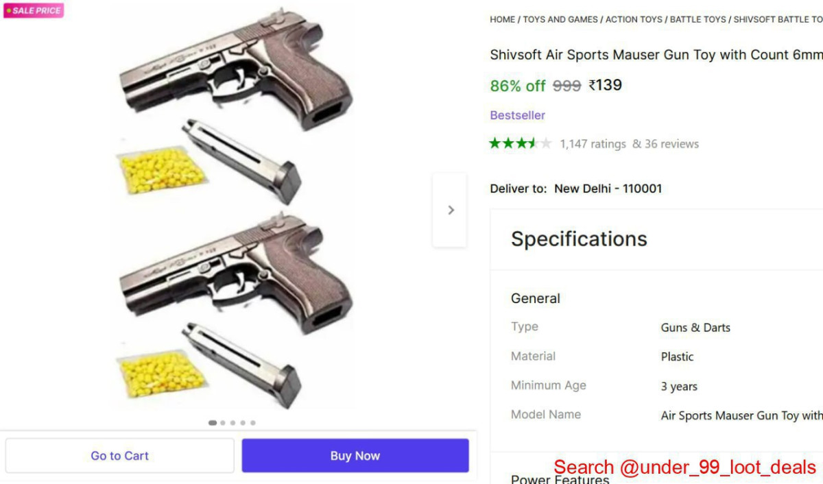 Air Toy Gun 6mm Bb Bullets 139