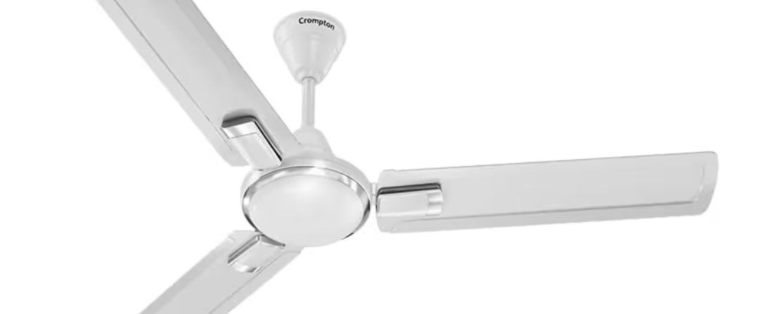 Crompton Highspeed Ameo 1200mm (48 Inch) Ceiling Fan (opal White) Star Rate