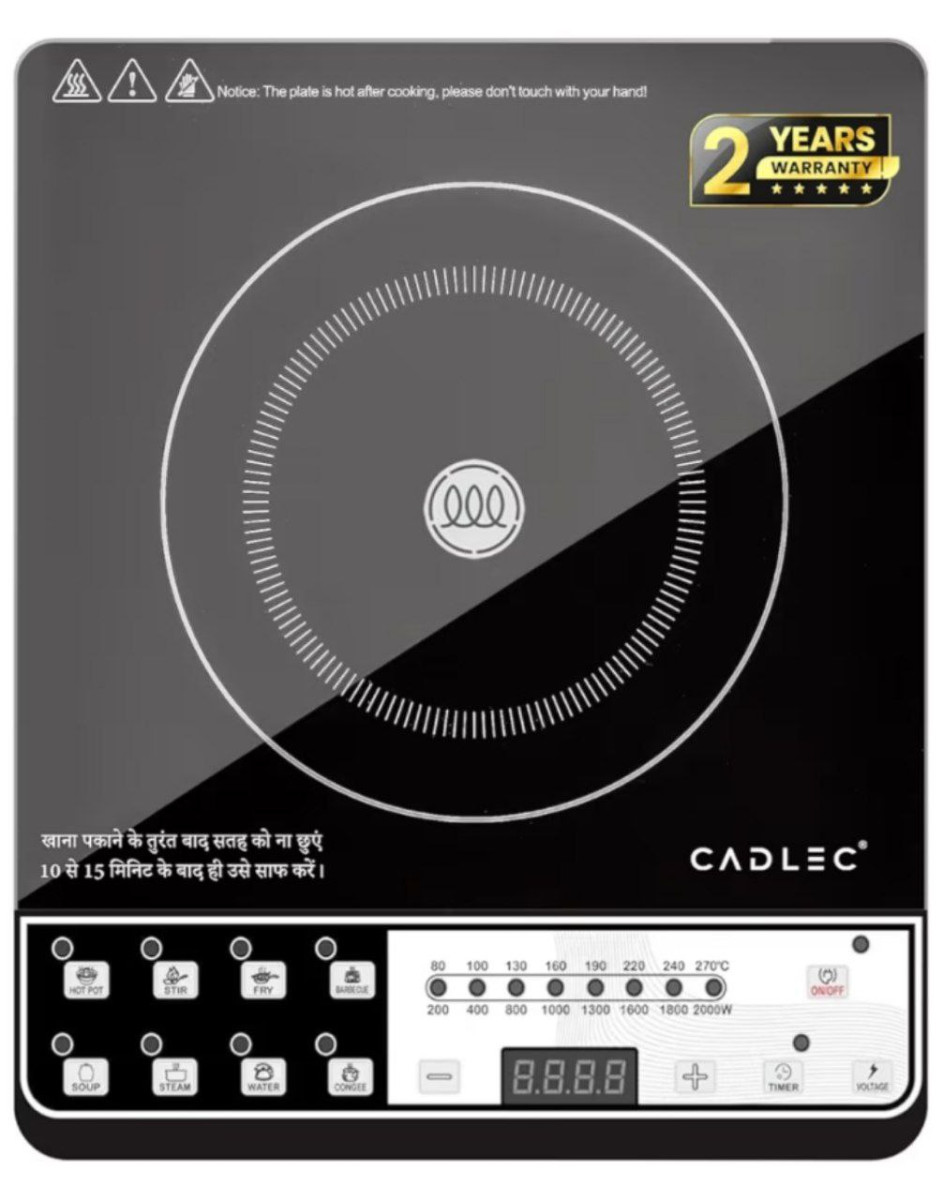 Cadlec Cookease 2000w Induction Cooktop 8 Cooking Modes At 1249