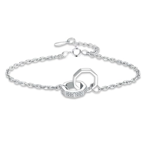 Arturia Womens Chic 925 Sterling Silver Infinity Bracelet A 639 4999