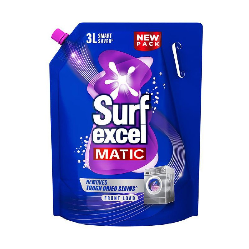 Surf Excel Matic Front Load Liquid Detergent 3 L 432