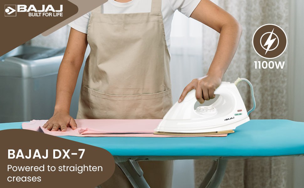 Bajaj Dx-7 1000 Watts Dry Iron 680