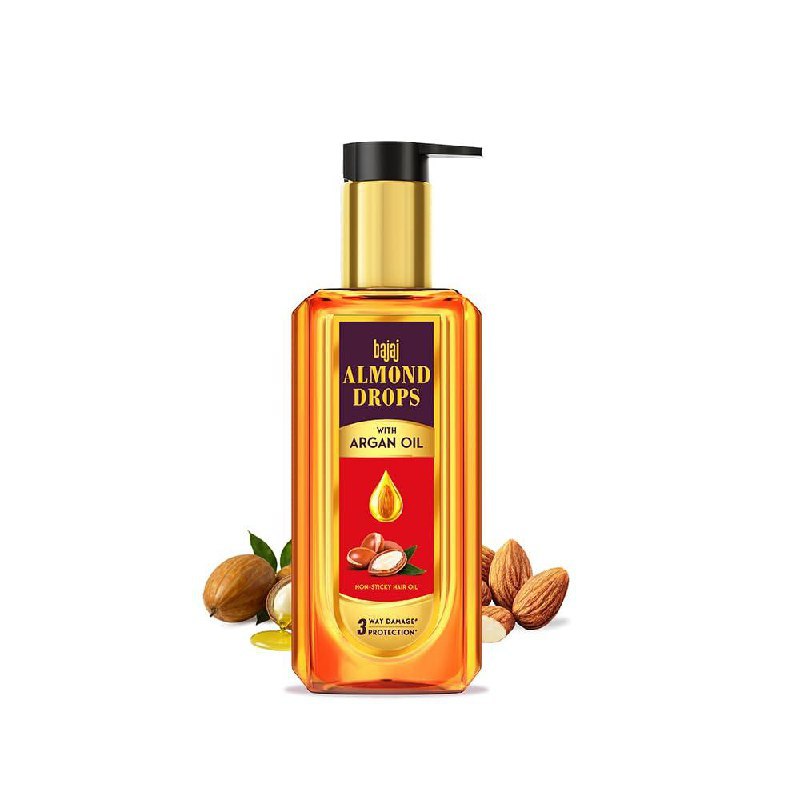 Bajaj Almond Drops Non Sticky Hair Oil 200ml 169