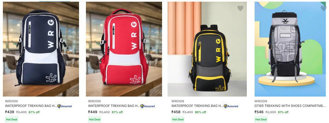 87 Wrogn Travel Backpack
