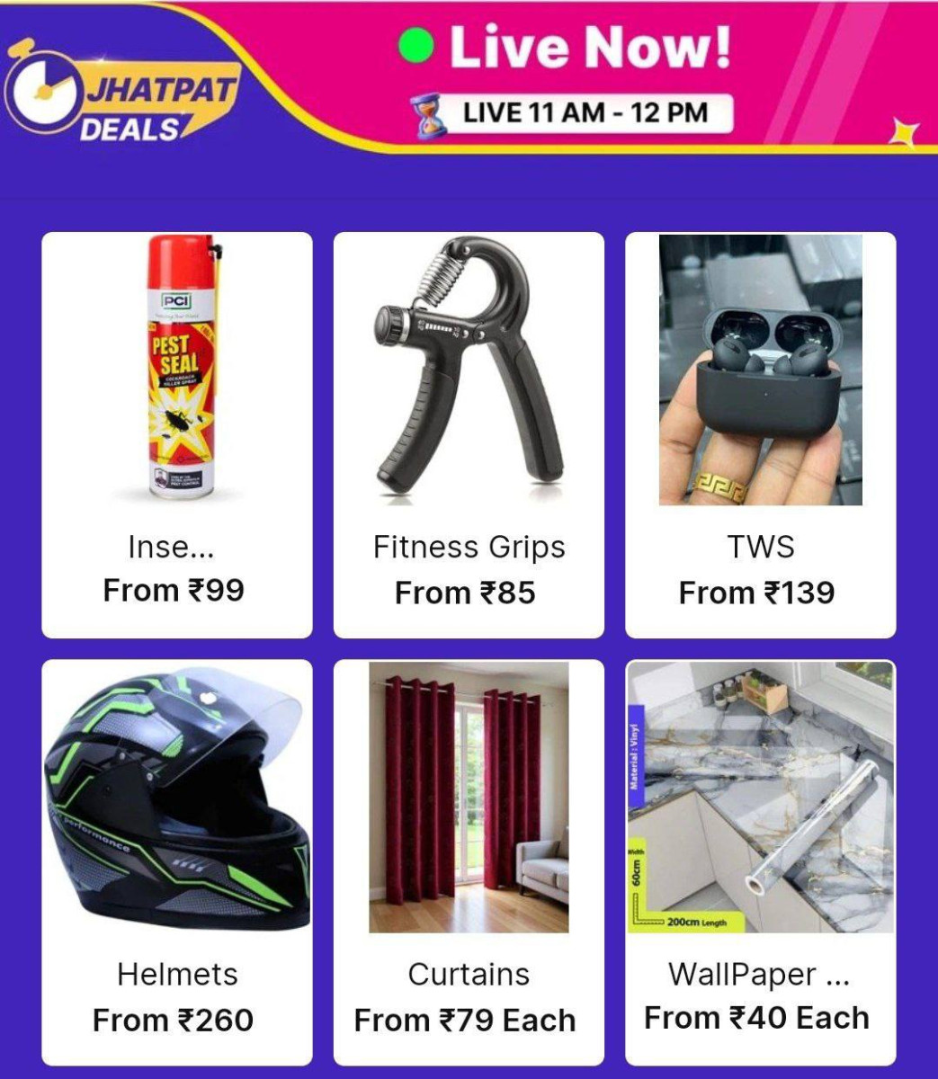 Shopsy Jhatpat Deals Live