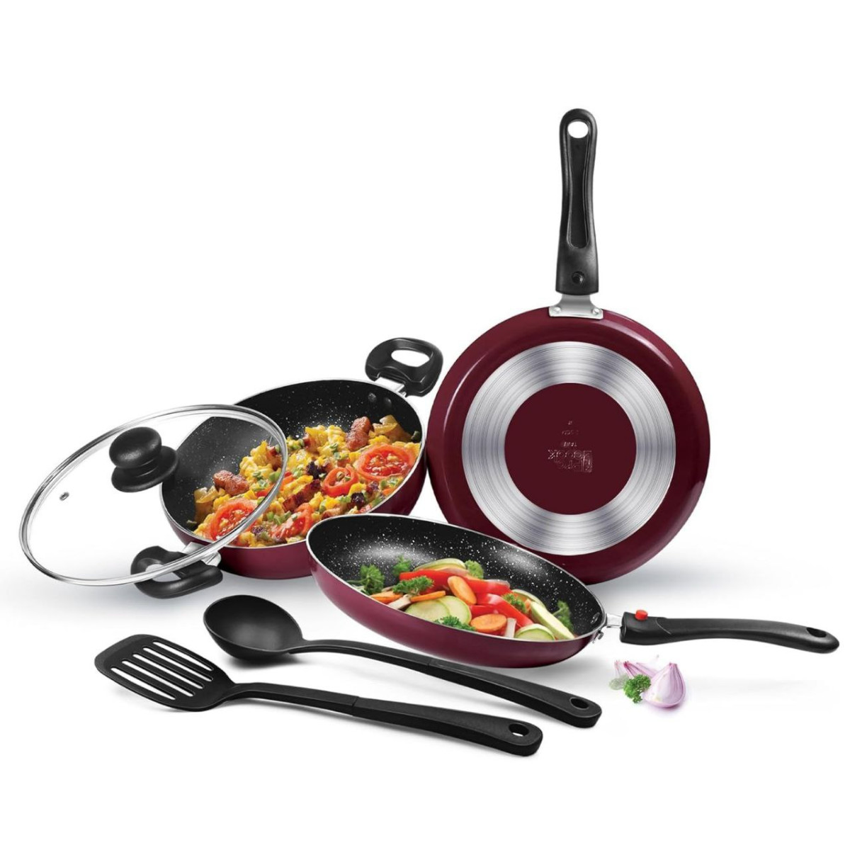 Milton Pro Cook Kitchen Pride Non-stick Cookware Set Of 5 1 300
