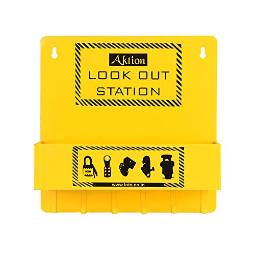 Group Lockout Box Ak-gls-116 - Size 10 X 6 X 4 Inch Yellow 287 2877