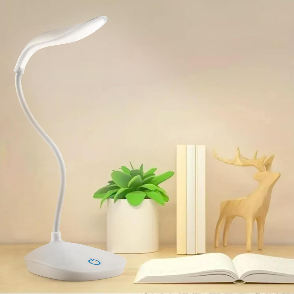 Gesto Plastic Led Study Lamp Rechargeable 299