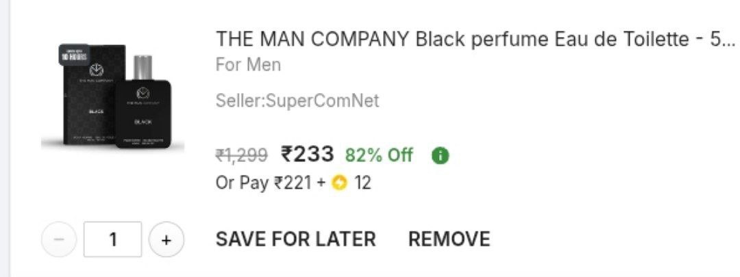 The Man Company Perfume (50ml) 233masterlink Click Here To Join All Deals