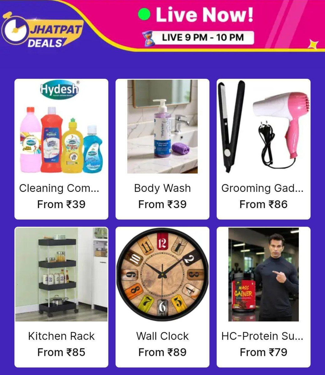Shopsy Jhatpat Loot Deals