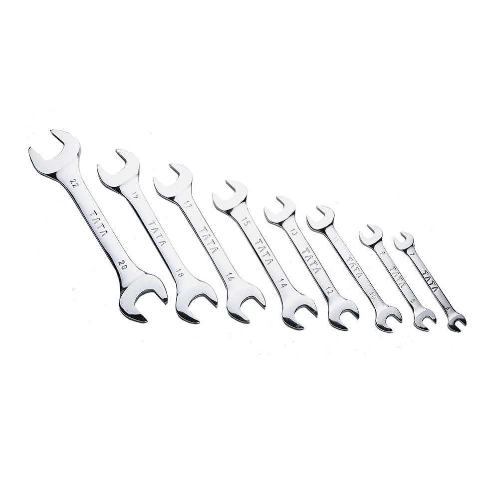 Agrico Tata Double Open End Spanner Set