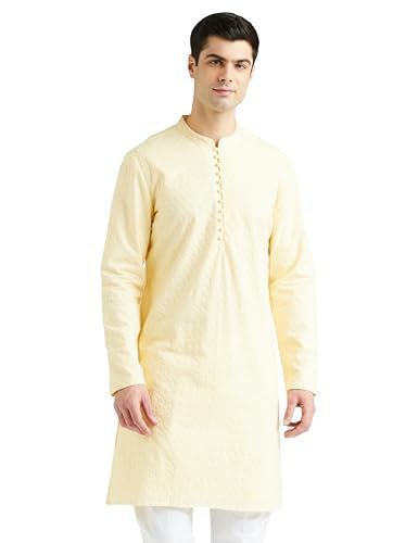 Amazon Brand - Symbol Men S Cotton Regular Fit Casual Kurtadeal 372 3999