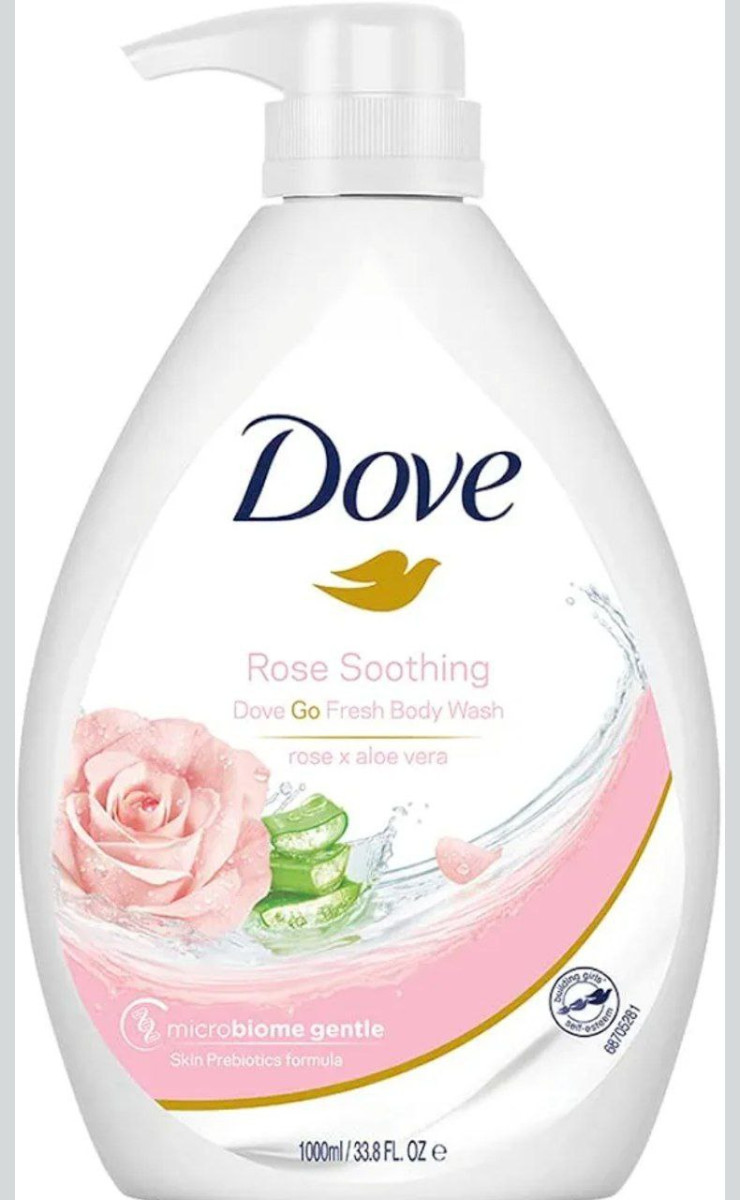 Amazon Dove Soothing Rose Aloe Vera Body Wash 1l 379
