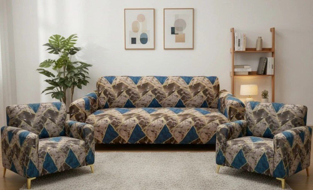 Grab Polyester 3 1 1 Seater Sofa Floral Cover At 1213 - Click Here To Join 