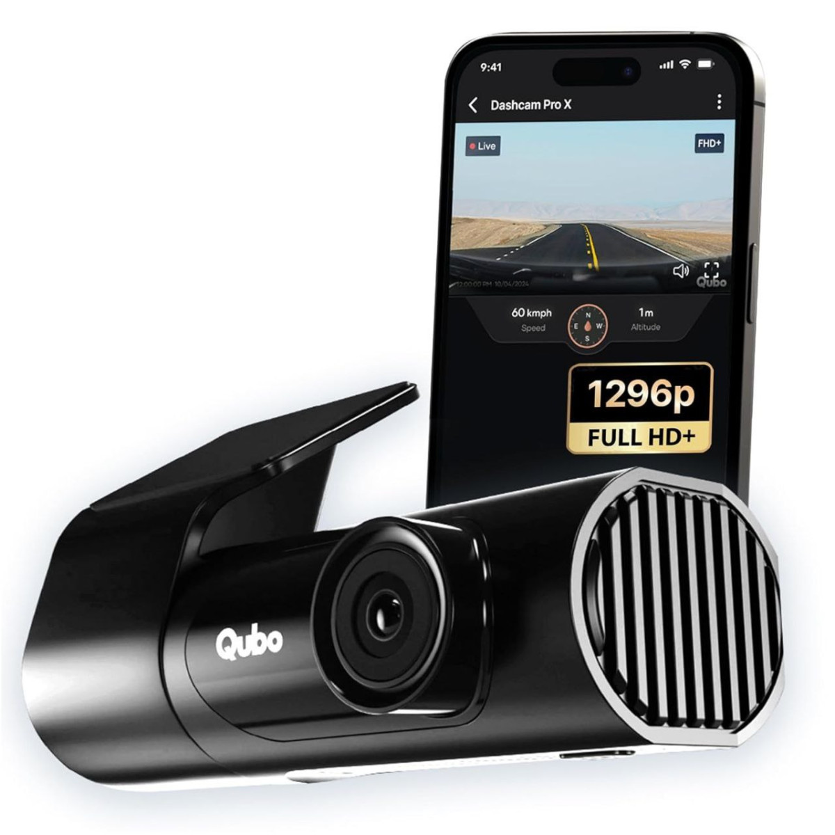 Qubo Pro X Dashcam (2026 Edition) 2k Resolution Fhd 2 790