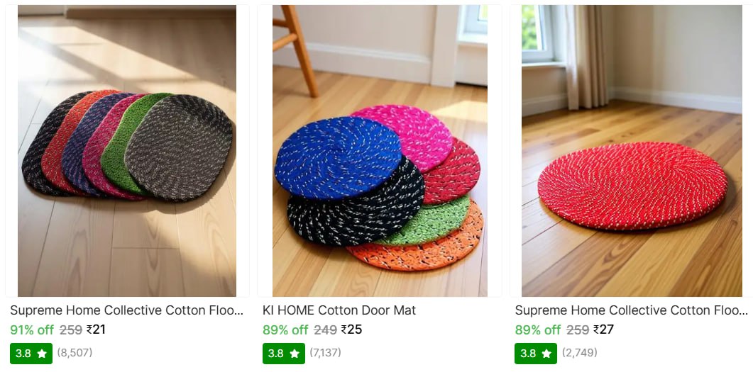 Door Mats Starts Rs 21